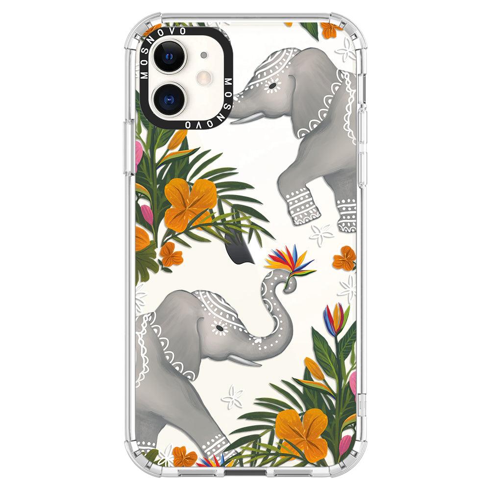 Elephant Phone Case - iPhone 11 Case - MOSNOVO