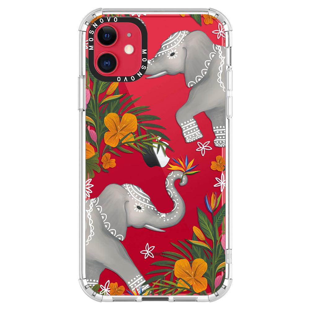Elephant Phone Case - iPhone 11 Case - MOSNOVO