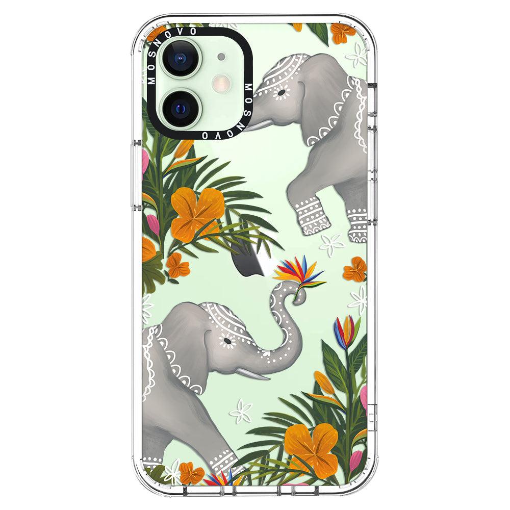 Elephant Phone Case - iPhone 12 Case - MOSNOVO