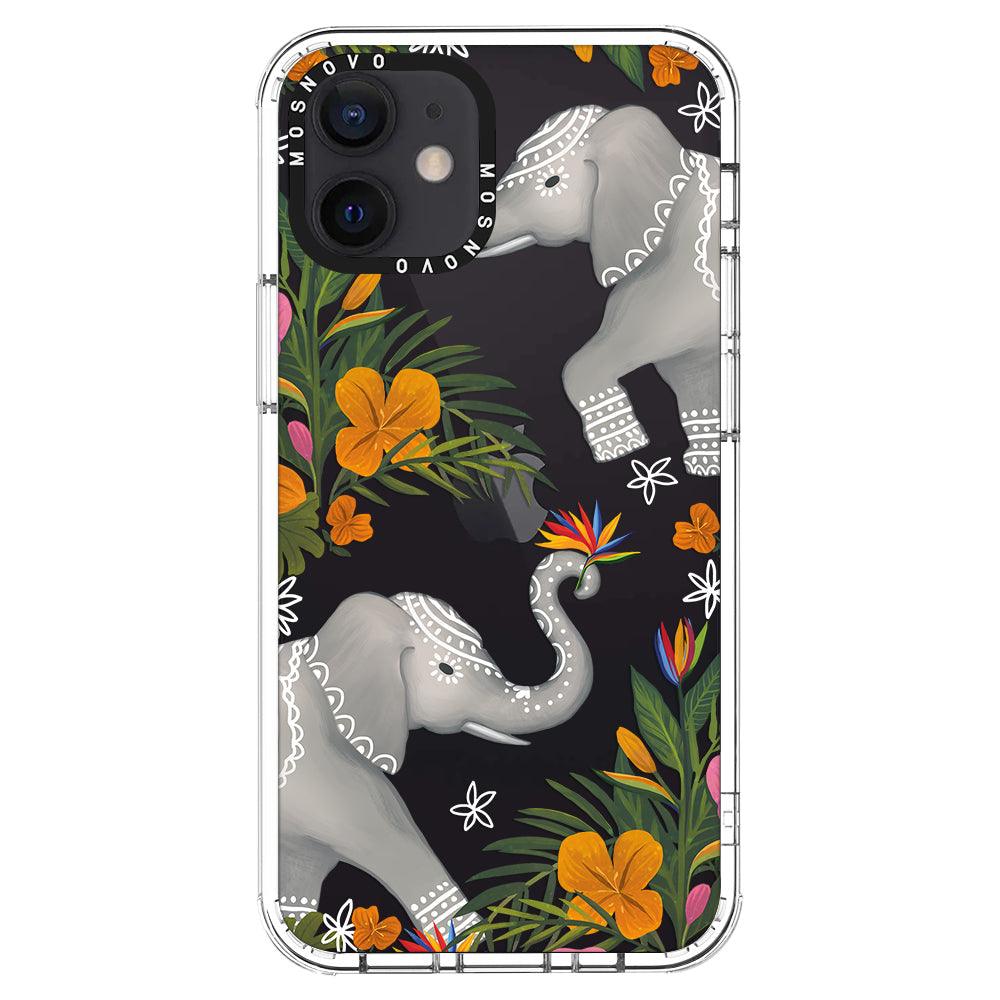 Elephant Phone Case - iPhone 12 Case - MOSNOVO