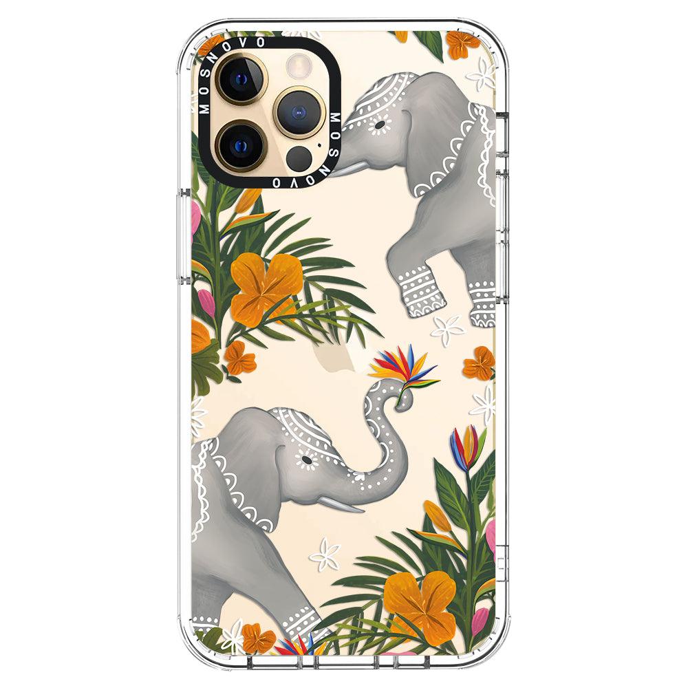 Elephant Phone Case - iPhone 12 Pro Case - MOSNOVO