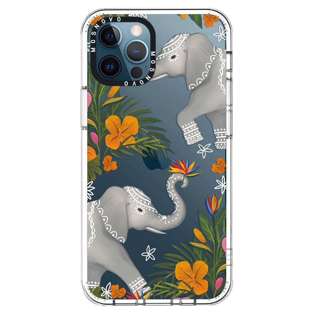Elephant Phone Case - iPhone 12 Pro Max Case - MOSNOVO