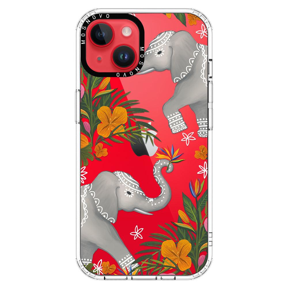 Elephant Phone Case - iPhone 14 Plus Case - MOSNOVO
