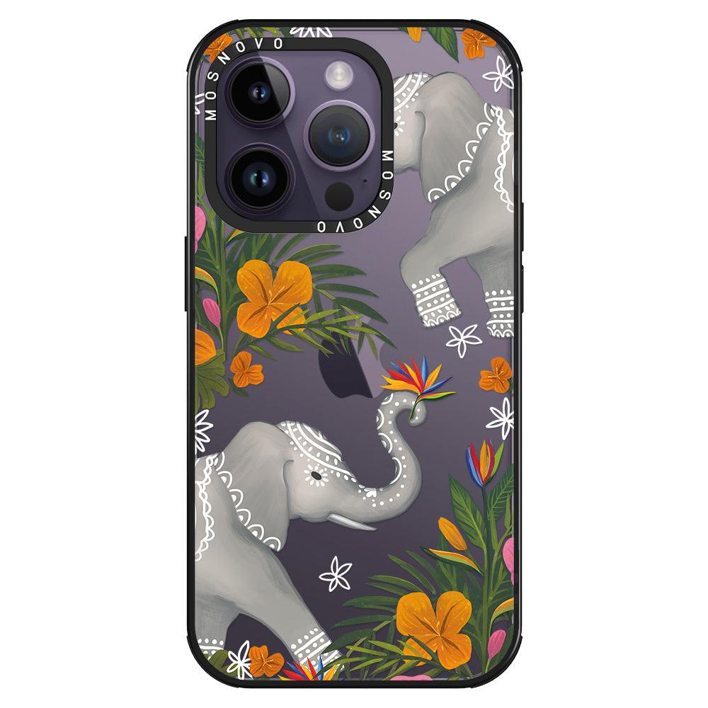 Elephant Phone Case - iPhone 14 Pro Case - MOSNOVO