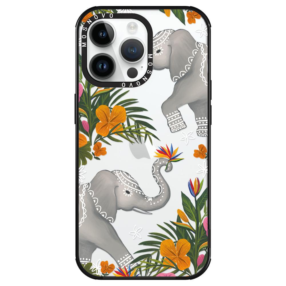 Elephant Phone Case - iPhone 14 Pro Max Case - MOSNOVO