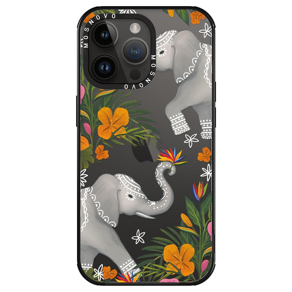 Elephant Phone Case - iPhone 14 Pro Max Case - MOSNOVO