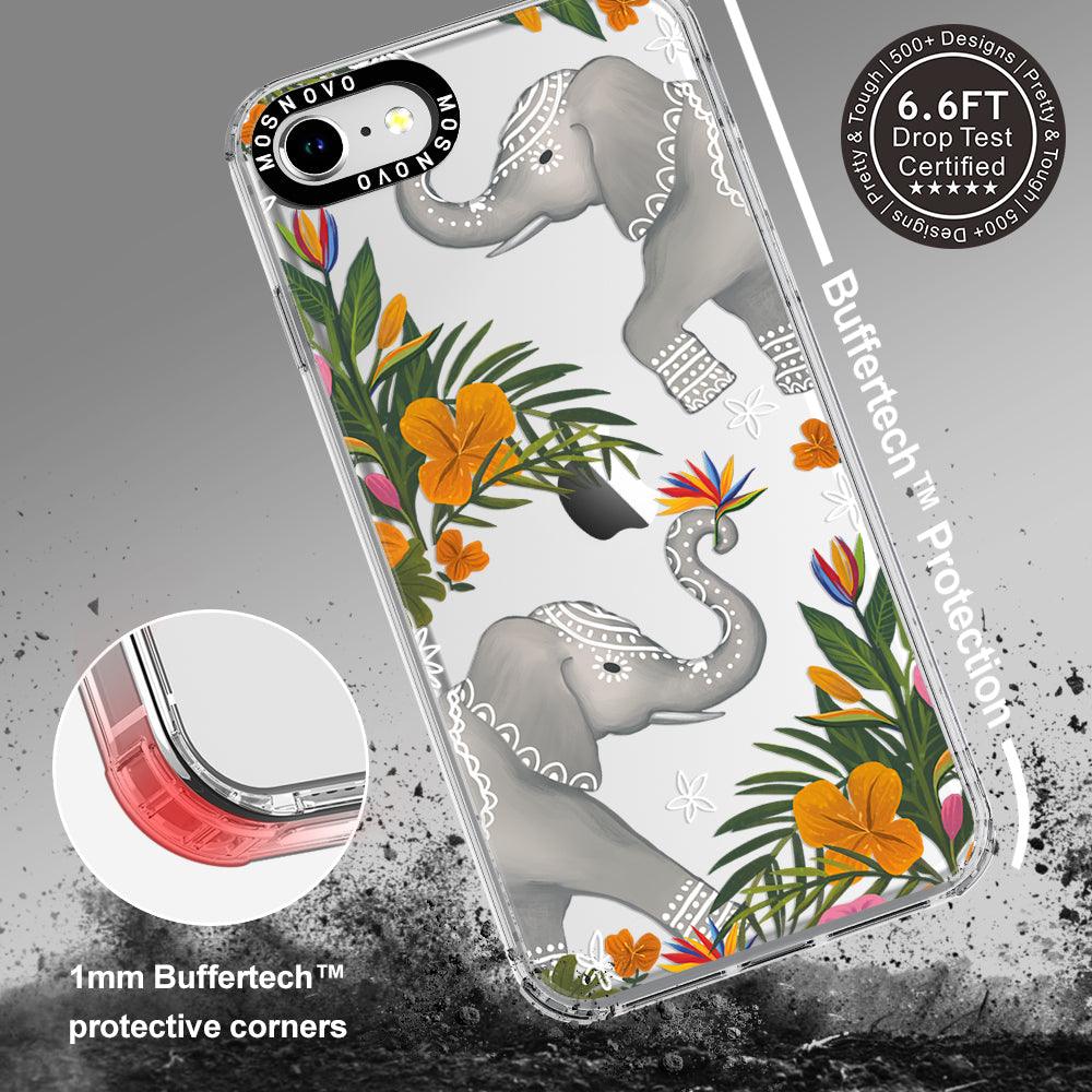 Elephant Phone Case - iPhone 8 Case - MOSNOVO