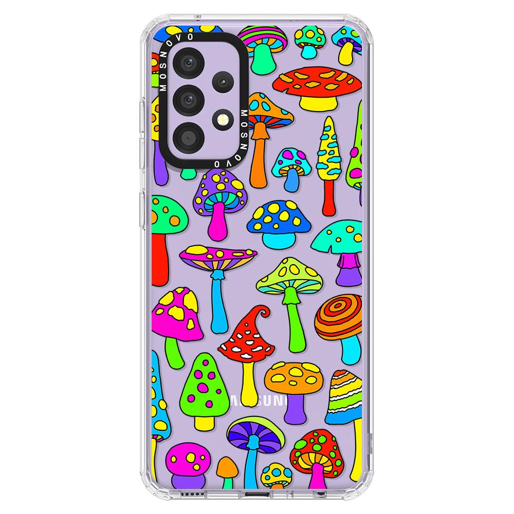 Trippy Wild Mushroom Phone Case - Samsung Galaxy A52 & A52s Case - MOSNOVO