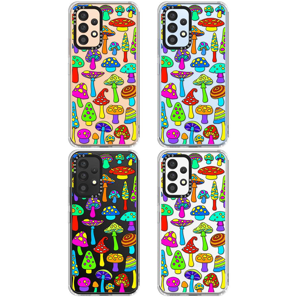 Trippy Wild Mushroom Phone Case - Samsung Galaxy A53 Case - MOSNOVO