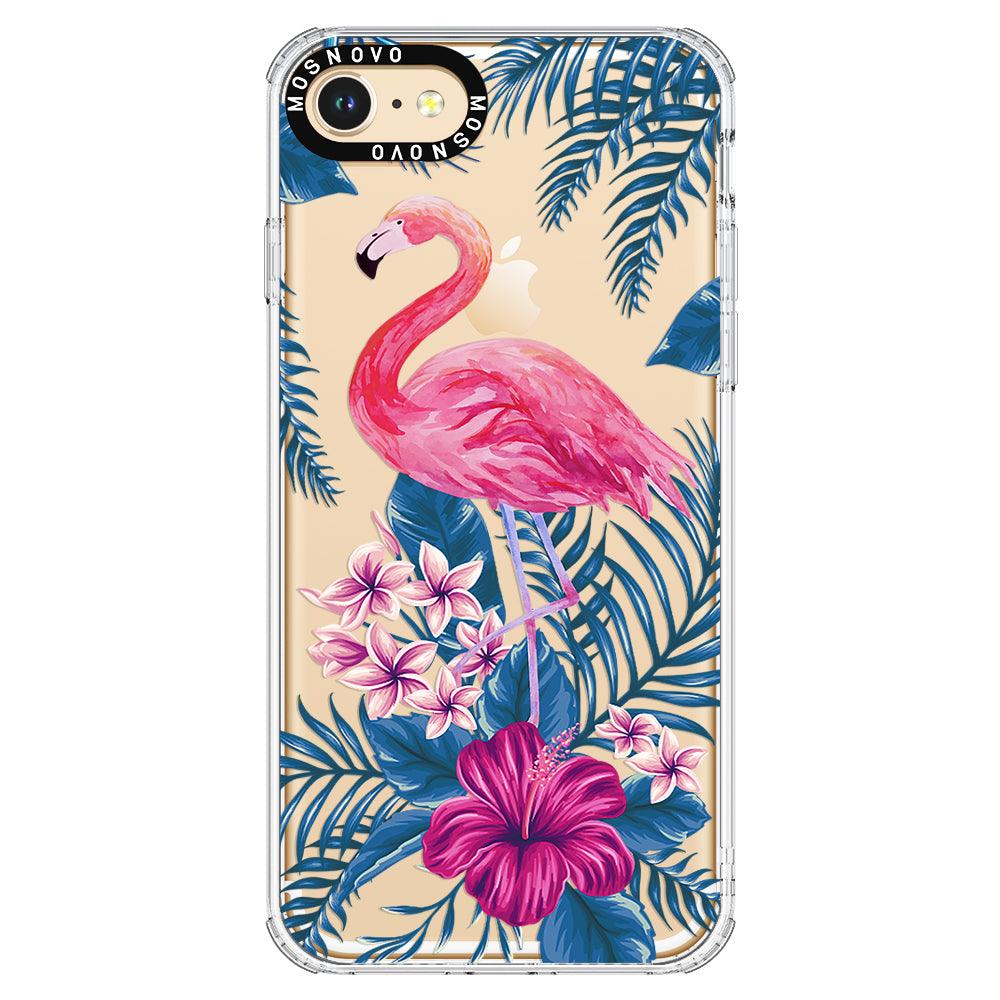 Tropical Flamingo Phone Case - iPhone 7 Case - MOSNOVO