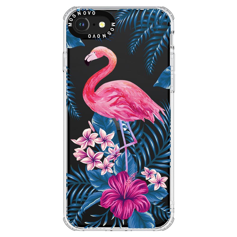 Tropical Flamingo Phone Case - iPhone SE 2022 Case - MOSNOVO