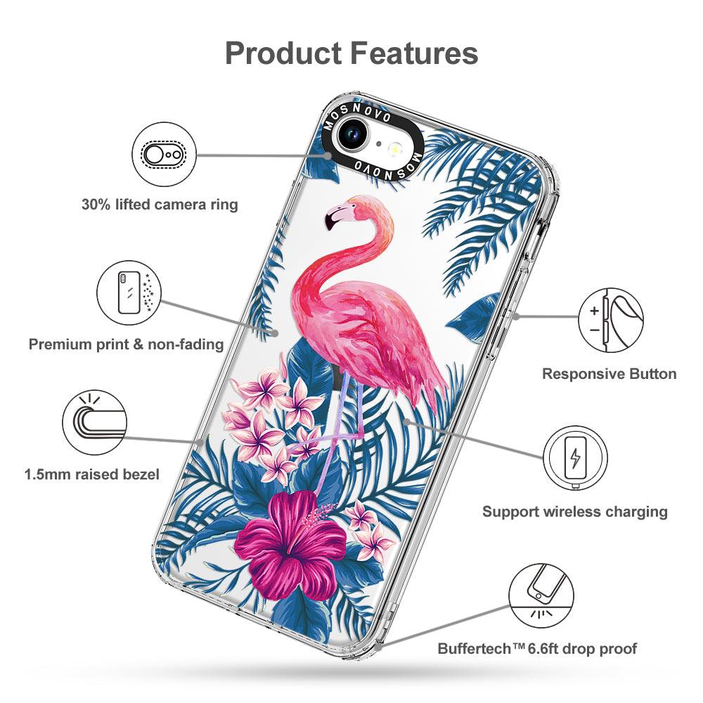 Tropical Flamingo Phone Case - iPhone SE 2022 Case