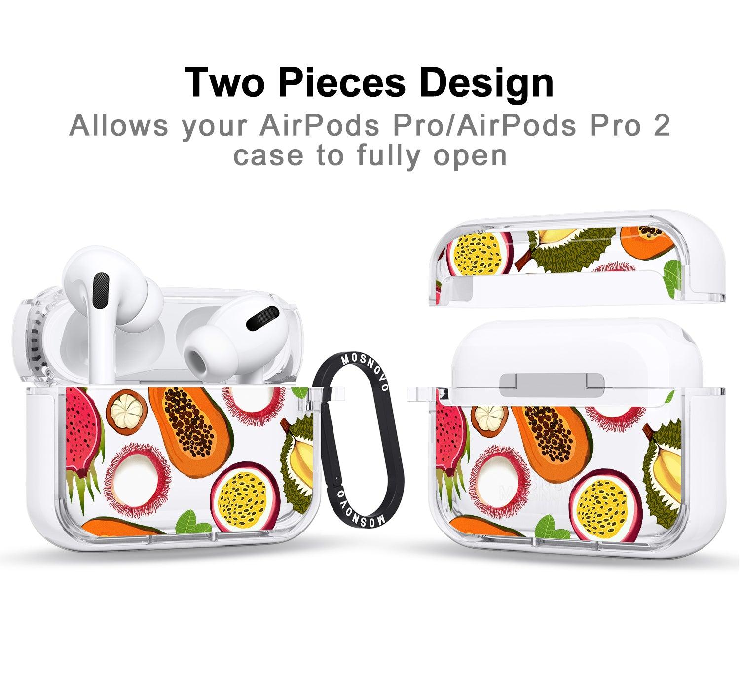 Tropical Fruit AirPods Pro 2 Case (2nd Generation) - MOSNOVO