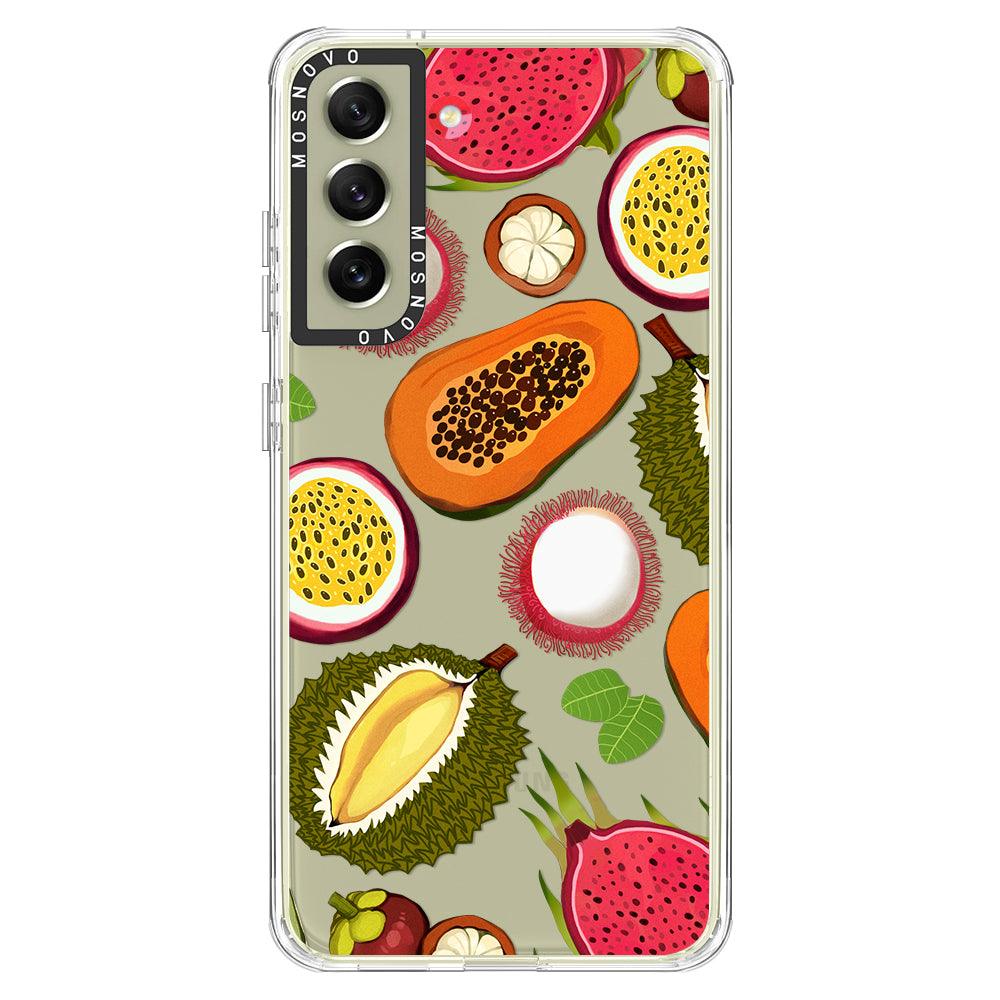 Tropical Fruit Phone Case - Samsung Galaxy S21 FE Case - MOSNOVO