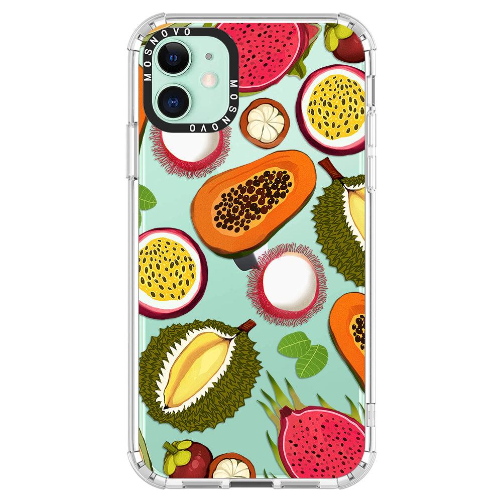 Tropical Fruit Phone Case - iPhone 11 Case - MOSNOVO