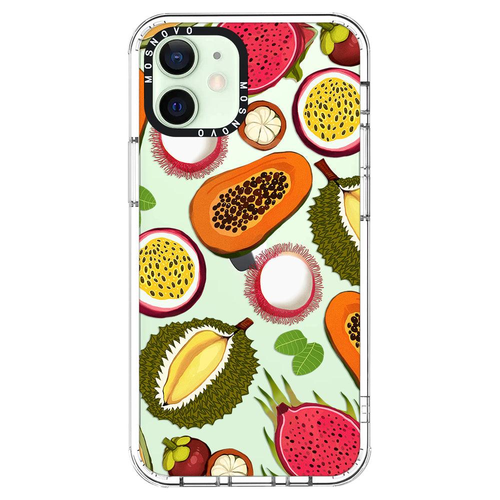 Tropical Fruit Phone Case - iPhone 12 Case - MOSNOVO