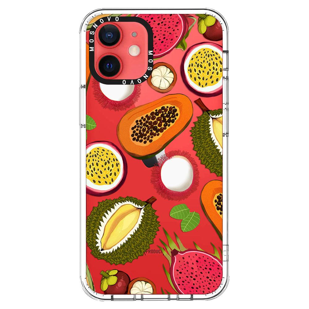 Tropical Fruit Phone Case - iPhone 12 Case - MOSNOVO