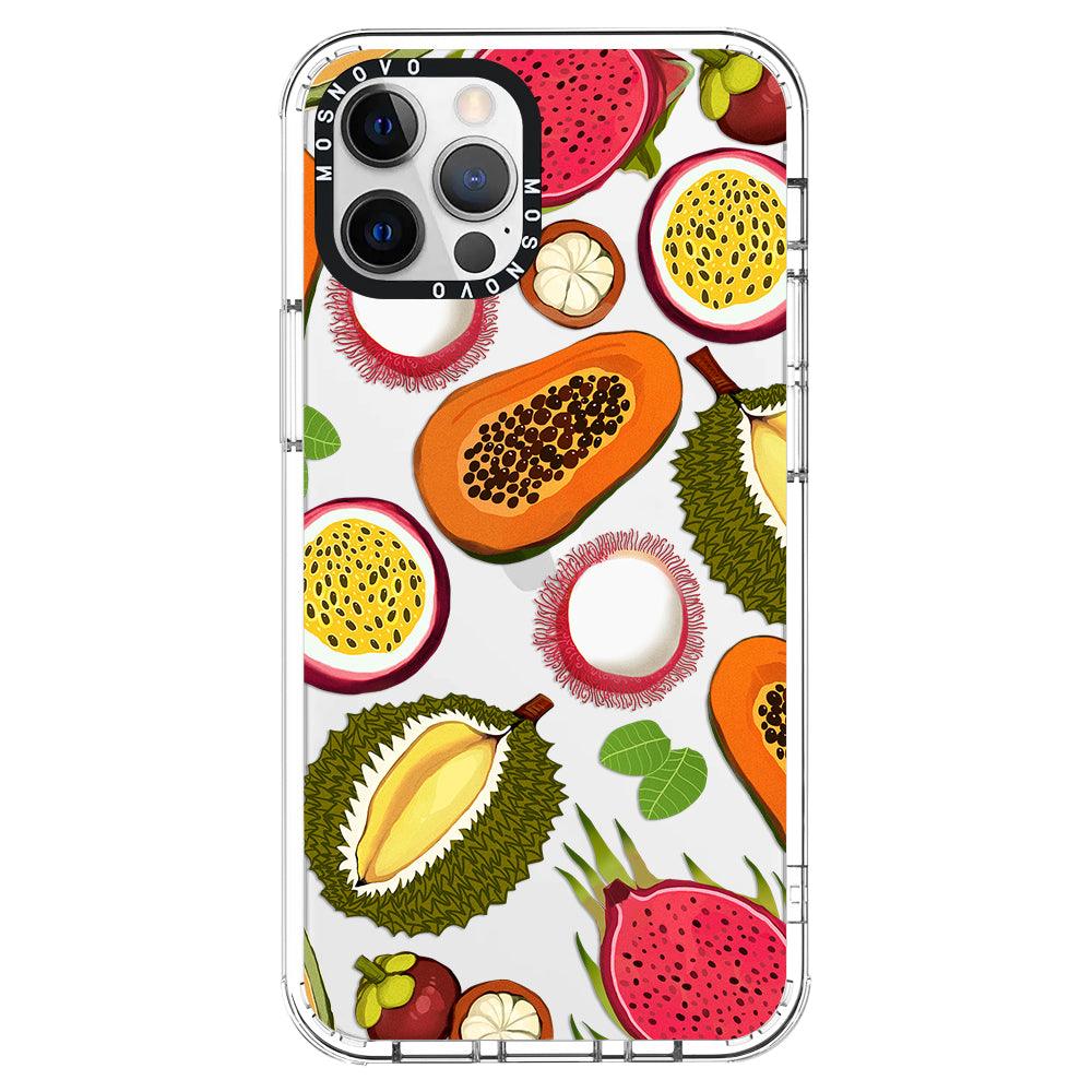 Tropical Fruit Phone Case - iPhone 12 Pro Case - MOSNOVO