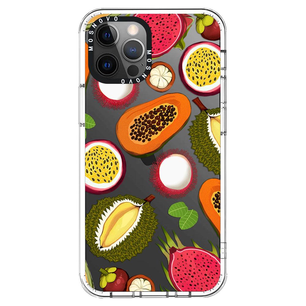 Tropical Fruit Phone Case - iPhone 12 Pro Case - MOSNOVO