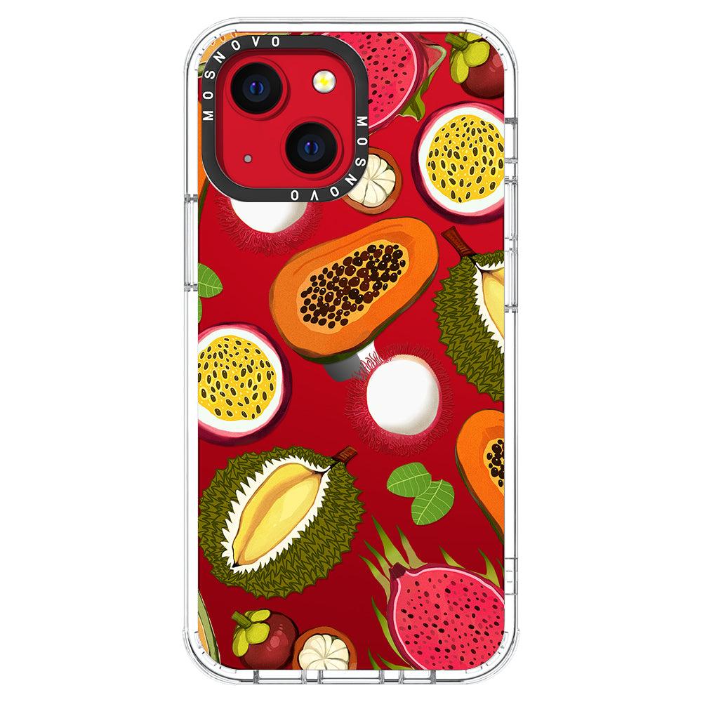 Tropical Fruit Phone Case - iPhone 13 Mini Case - MOSNOVO