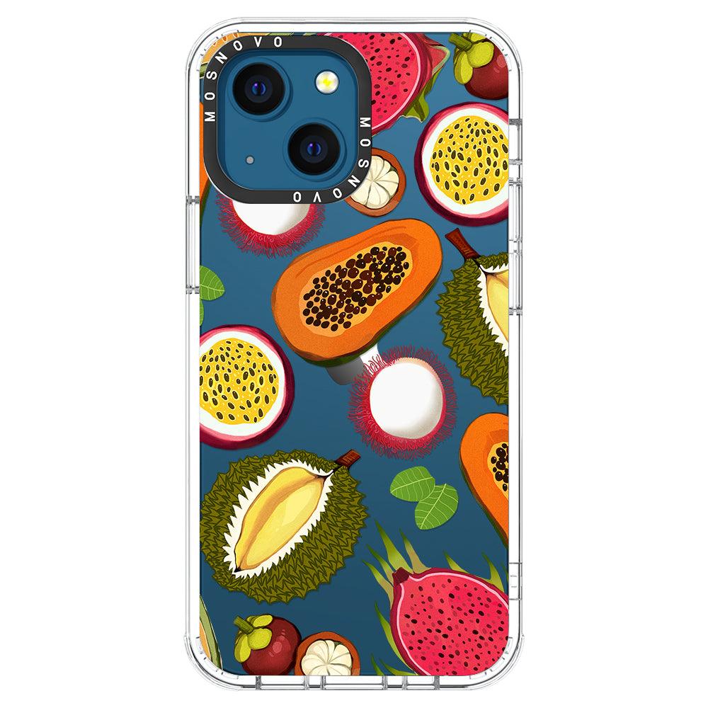 Tropical Fruit Phone Case - iPhone 13 Mini Case - MOSNOVO