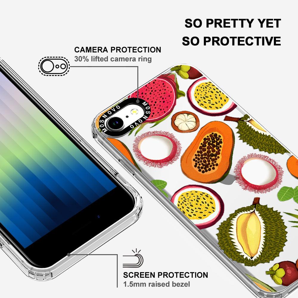 Tropical Fruit Phone Case - iPhone SE 2020 Case - MOSNOVO