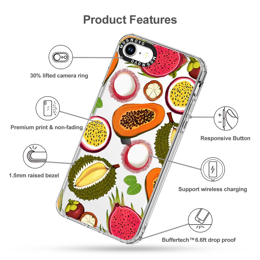Tropical Fruit Phone Case - iPhone SE 2020 Case - MOSNOVO