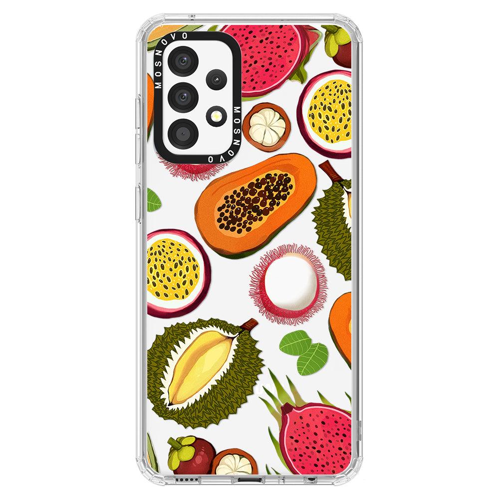 Tropical Fruits Phone Case - Samsung Galaxy A52 & A52s Case - MOSNOVO