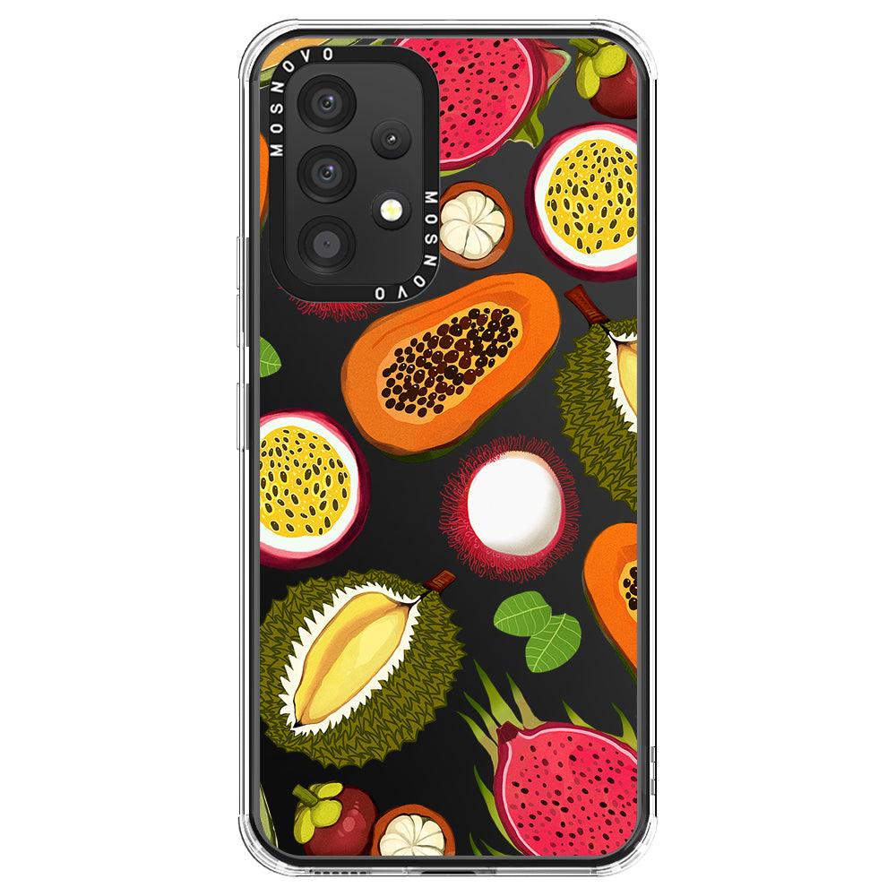 Tropical Fruits Phone Case - Samsung Galaxy A53 Case - MOSNOVO