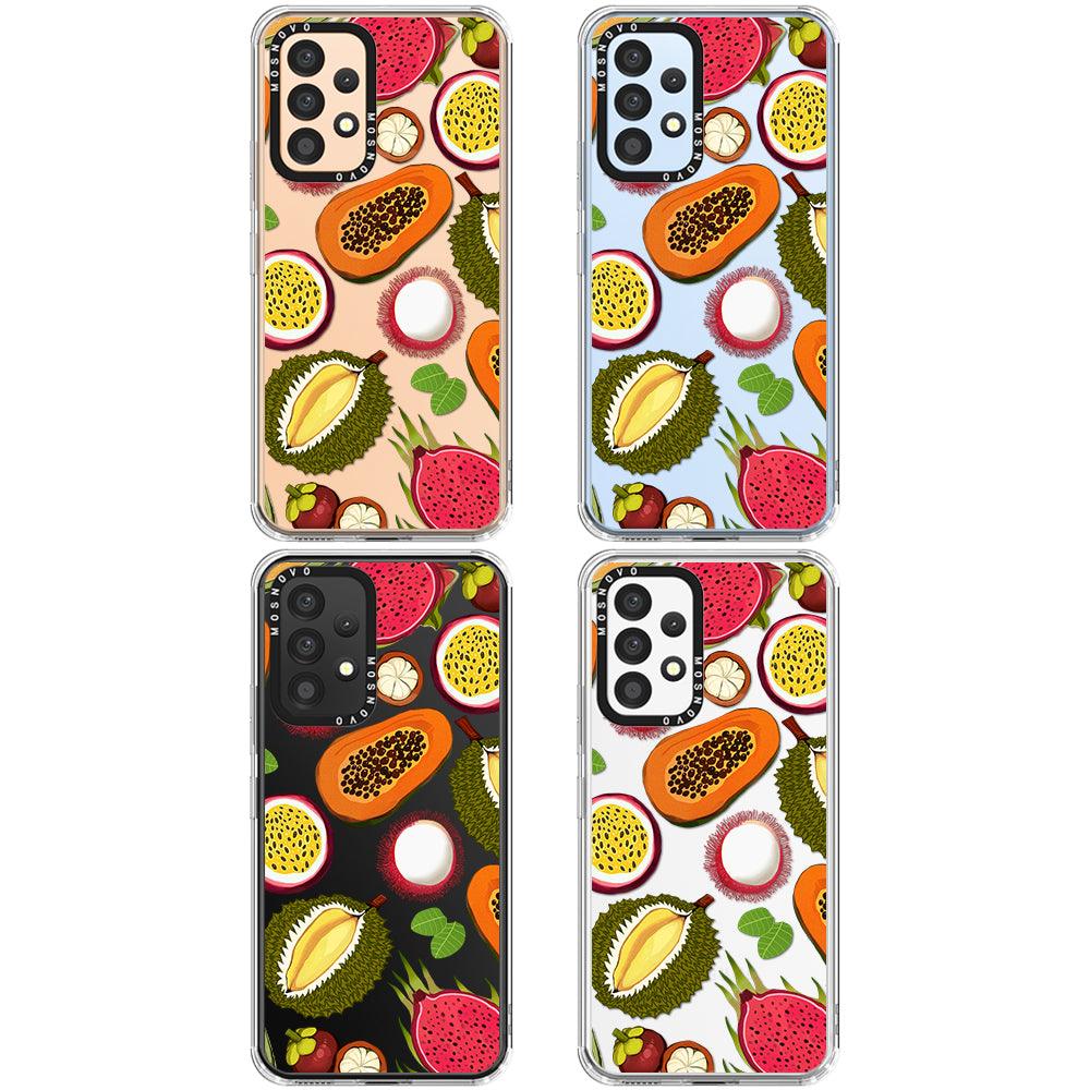 Tropical Fruits Phone Case - Samsung Galaxy A53 Case - MOSNOVO