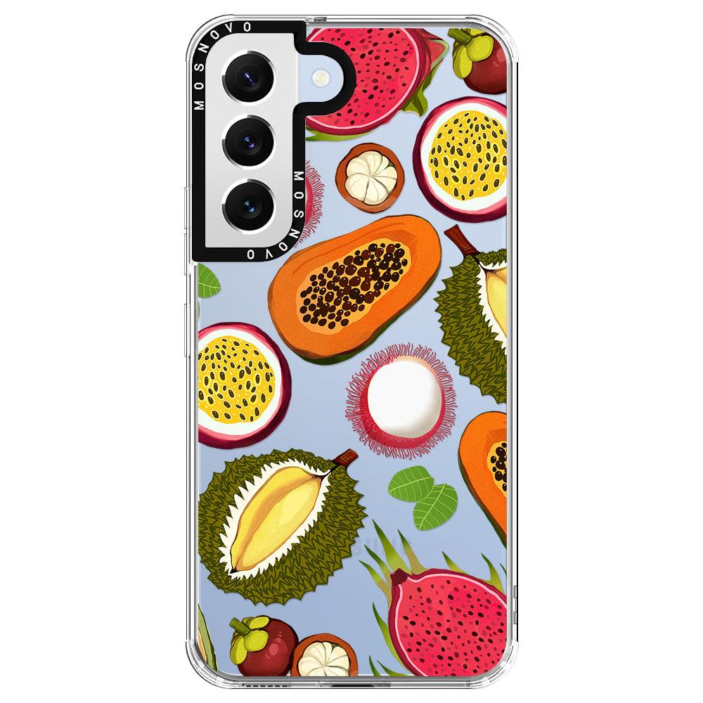 Tropical Fruits Phone Case - Samsung Galaxy S22 Case - MOSNOVO