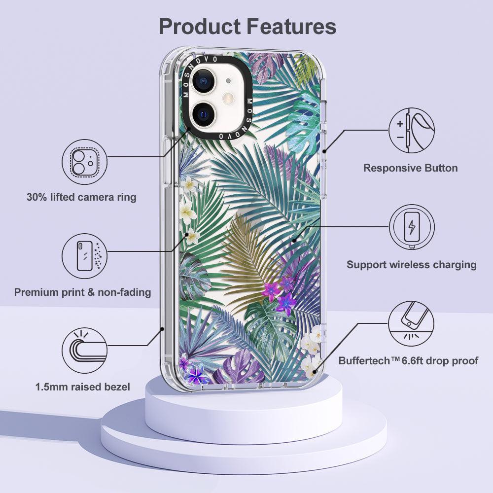 Tropical Rainforests Phone Case - iPhone 12 Mini Case - MOSNOVO