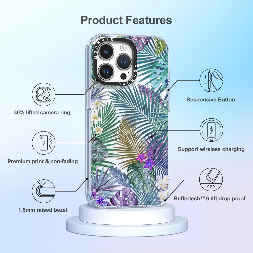 Tropical Rainforests Phone Case - iPhone 14 Pro Max Case - MOSNOVO