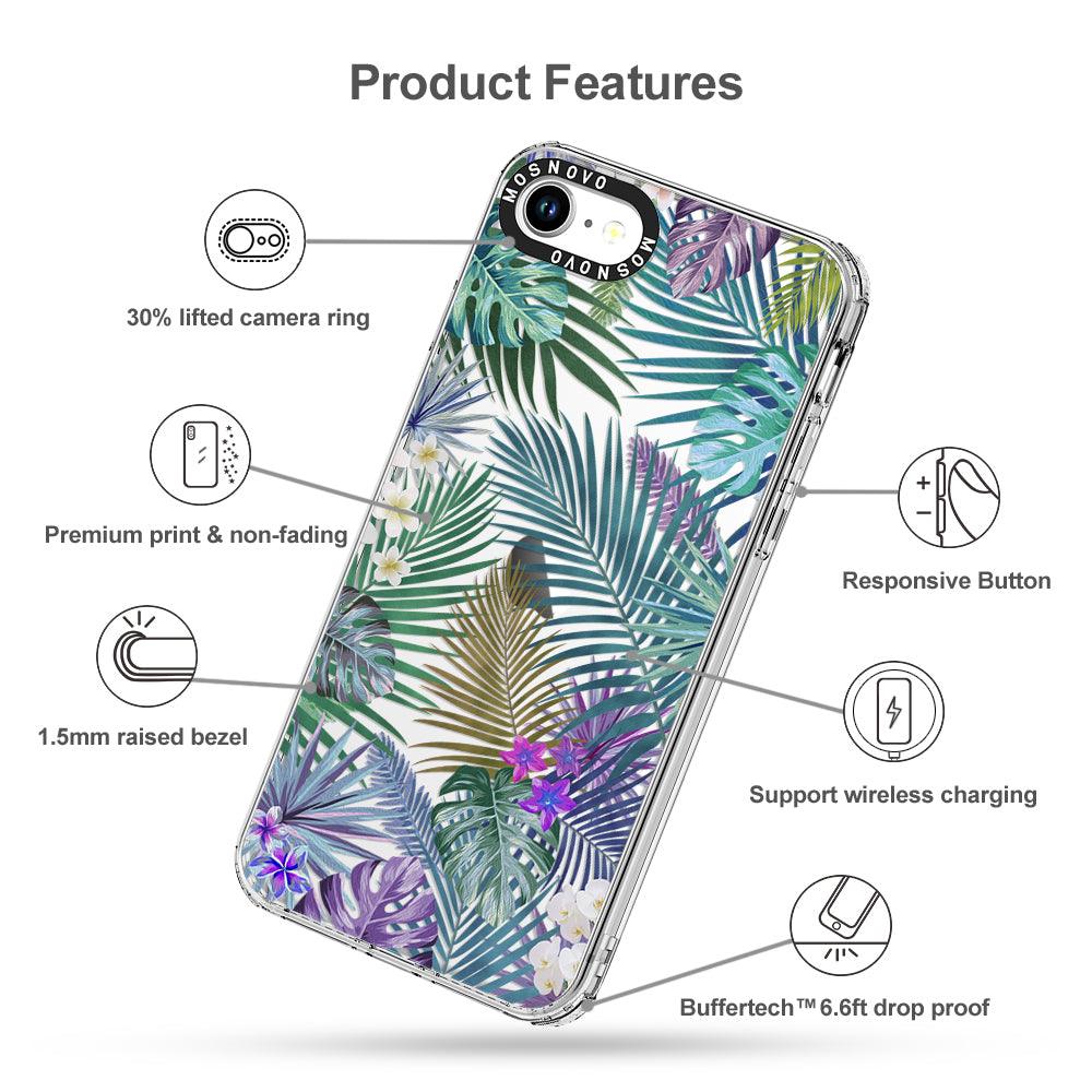 Tropical Rainforests Phone Case - iPhone 8 Case - MOSNOVO