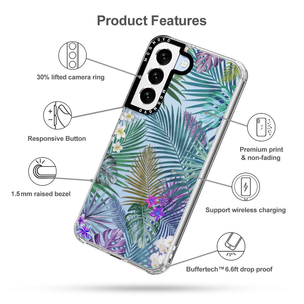 Tropical Rainforests Phone Case - Samsung Galaxy S22 Plus Case - MOSNOVO