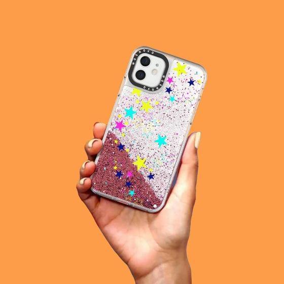 Twinkle Star Glitter Phone Case - iPhone 12 Mini Case - MOSNOVO