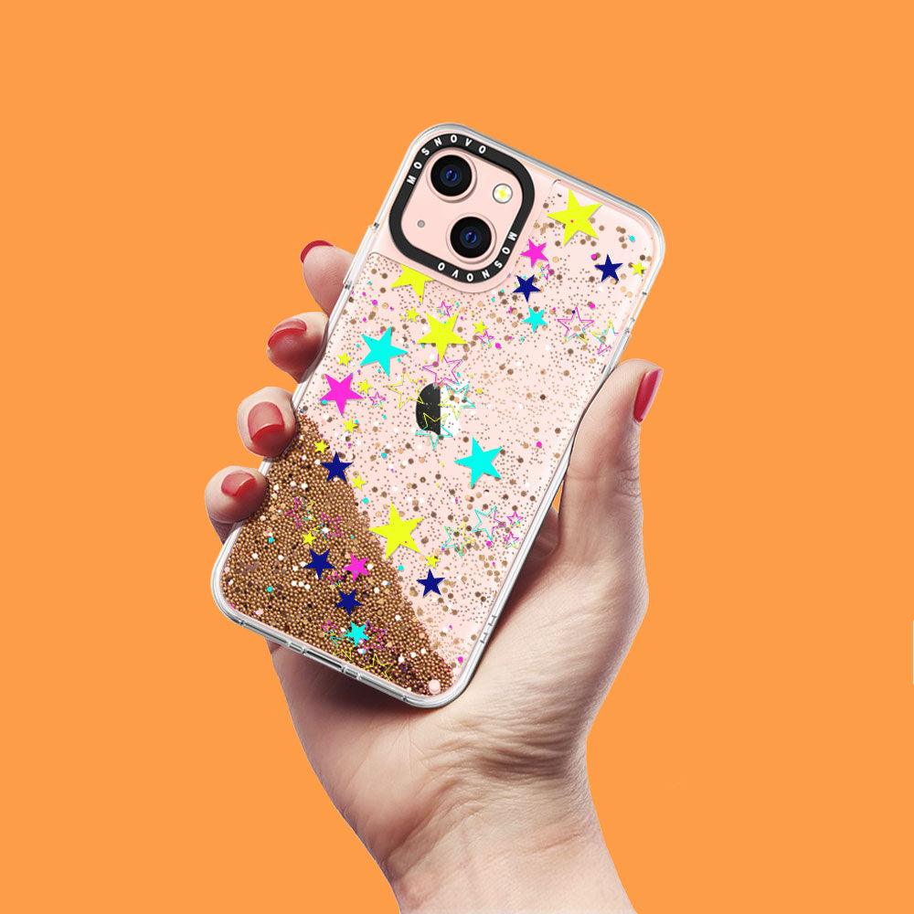 Twinkle Star Glitter Phone Case - iPhone 13 Case - MOSNOVO