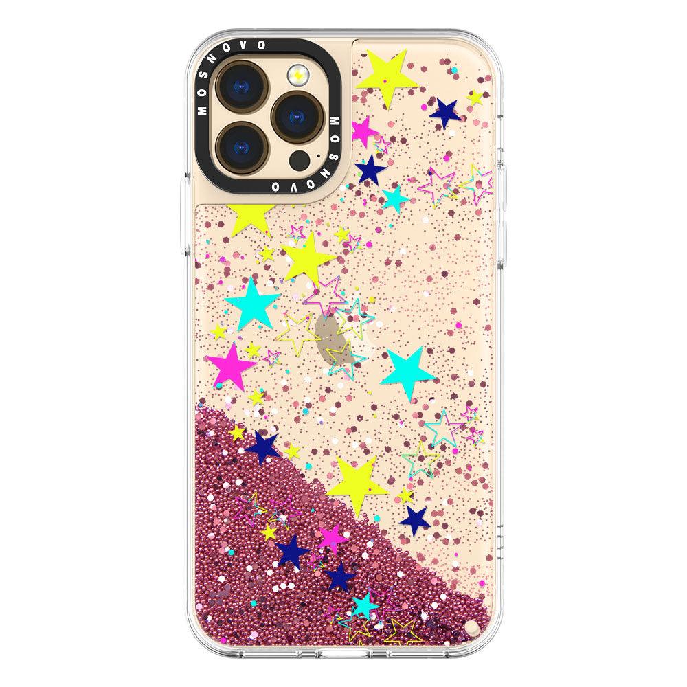 Twinkle Star Glitter Phone Case - iPhone 13 Pro Max Case - MOSNOVO