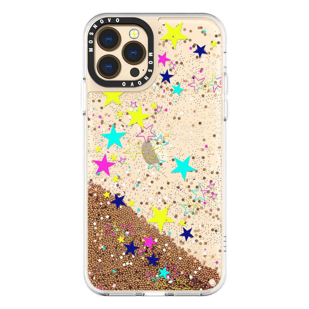 Twinkle Star Glitter Phone Case - iPhone 13 Pro Max Case - MOSNOVO