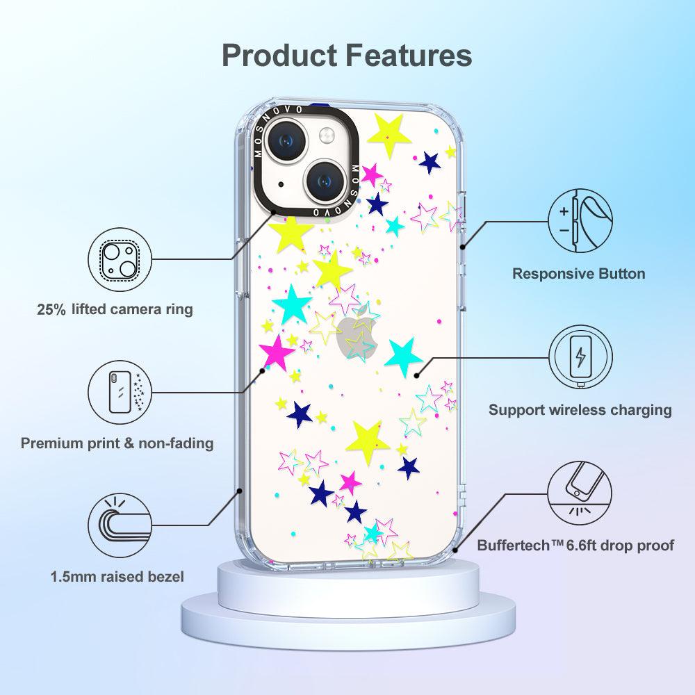 Twinkle Star Phone Case - iPhone 14 Plus Case - MOSNOVO