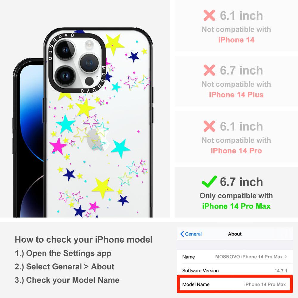 Twinkle Star Phone Case - iPhone 14 Pro Max Case - MOSNOVO