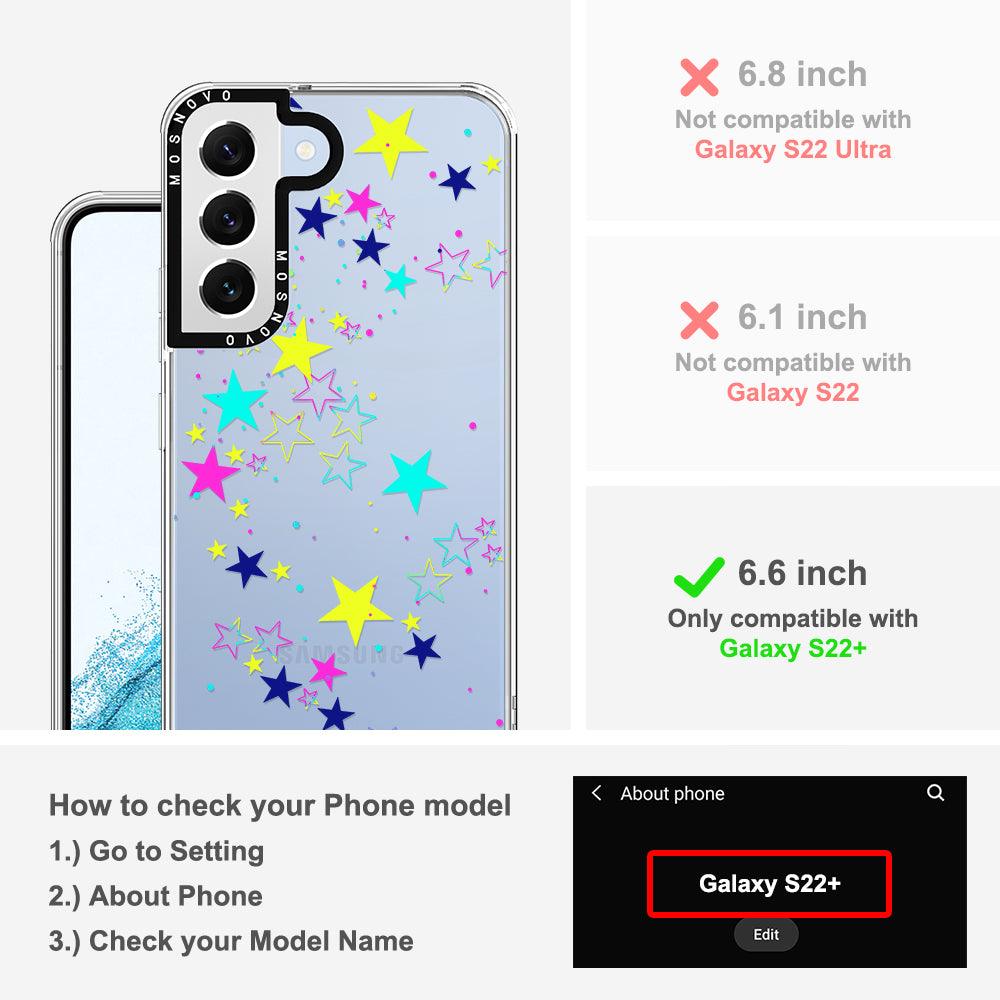 Twinkle Star Phone Case - Samsung Galaxy S22 Plus Case - MOSNOVO