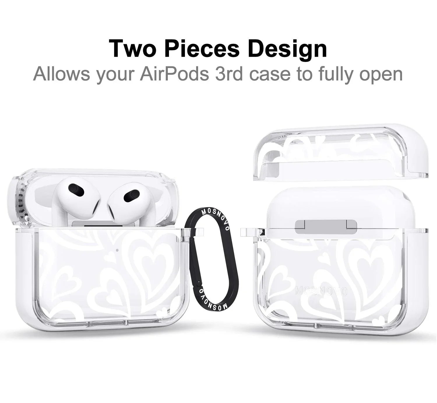 Twist Heart AirPods 3 Case (3rd Generation)