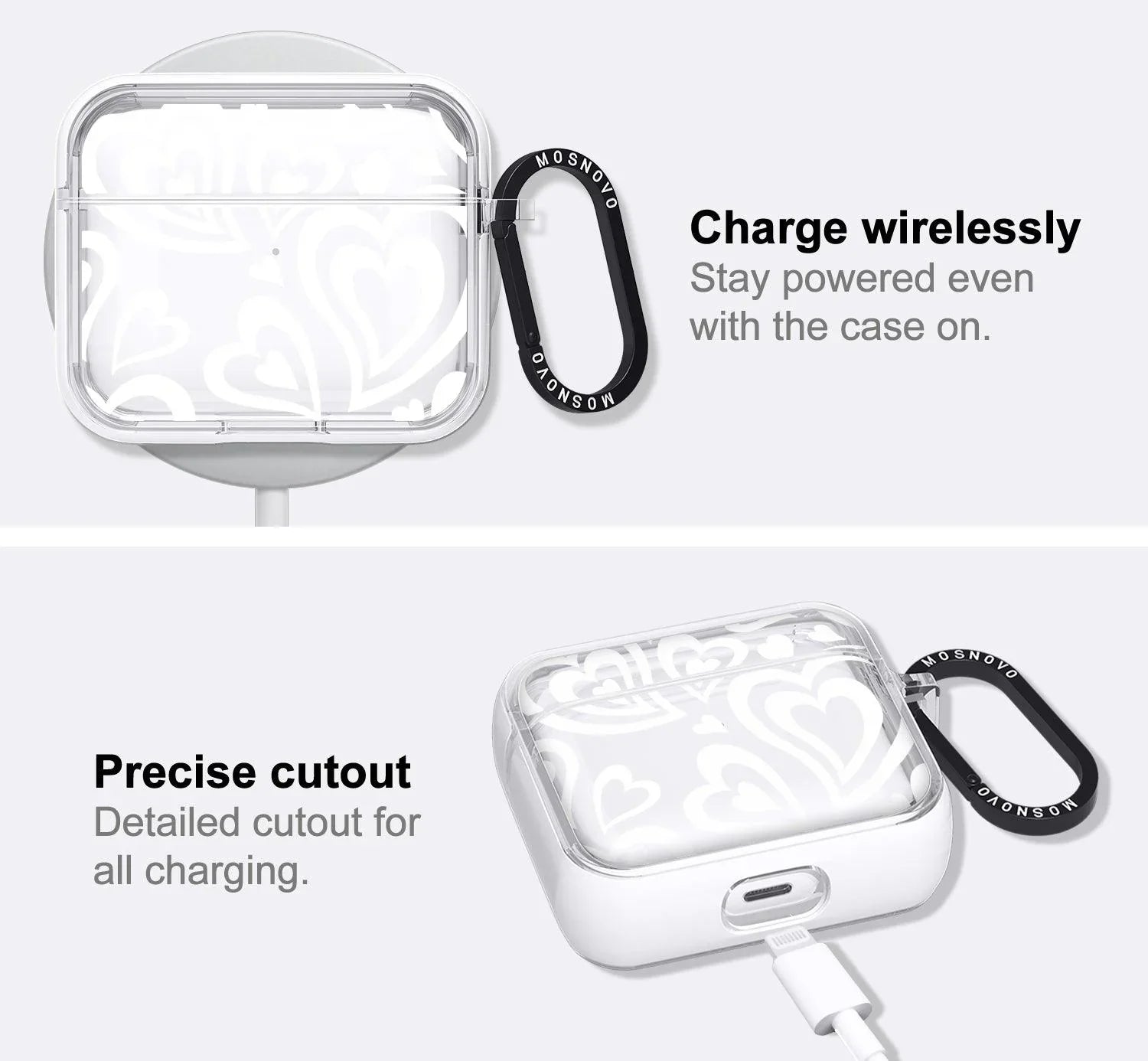 Twist Heart AirPods 3 Case (3rd Generation)