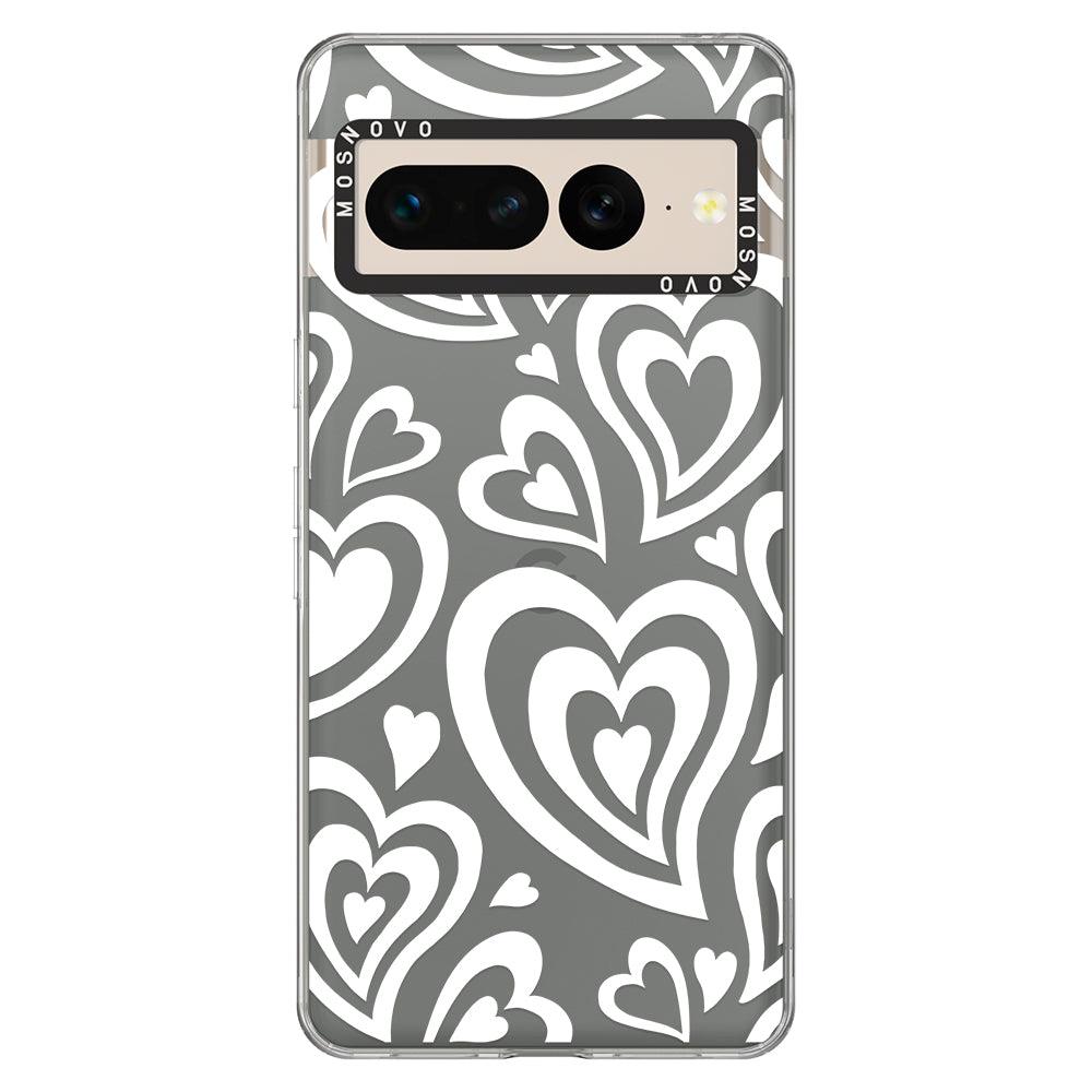 Twist Heart Phone Case - Google Pixel 7 Pro Case - MOSNOVO