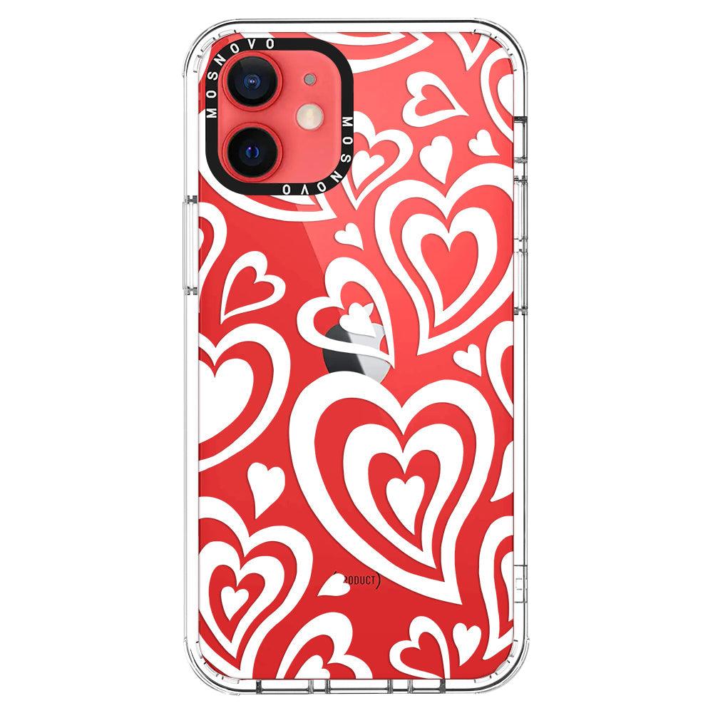 Twist Heart Phone Case - iPhone 12 Case - MOSNOVO