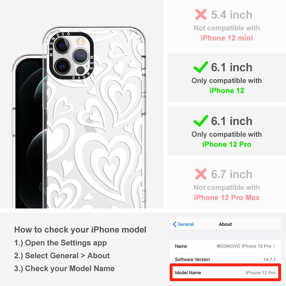Twist Heart Phone Case - iPhone 12 Pro Case - MOSNOVO