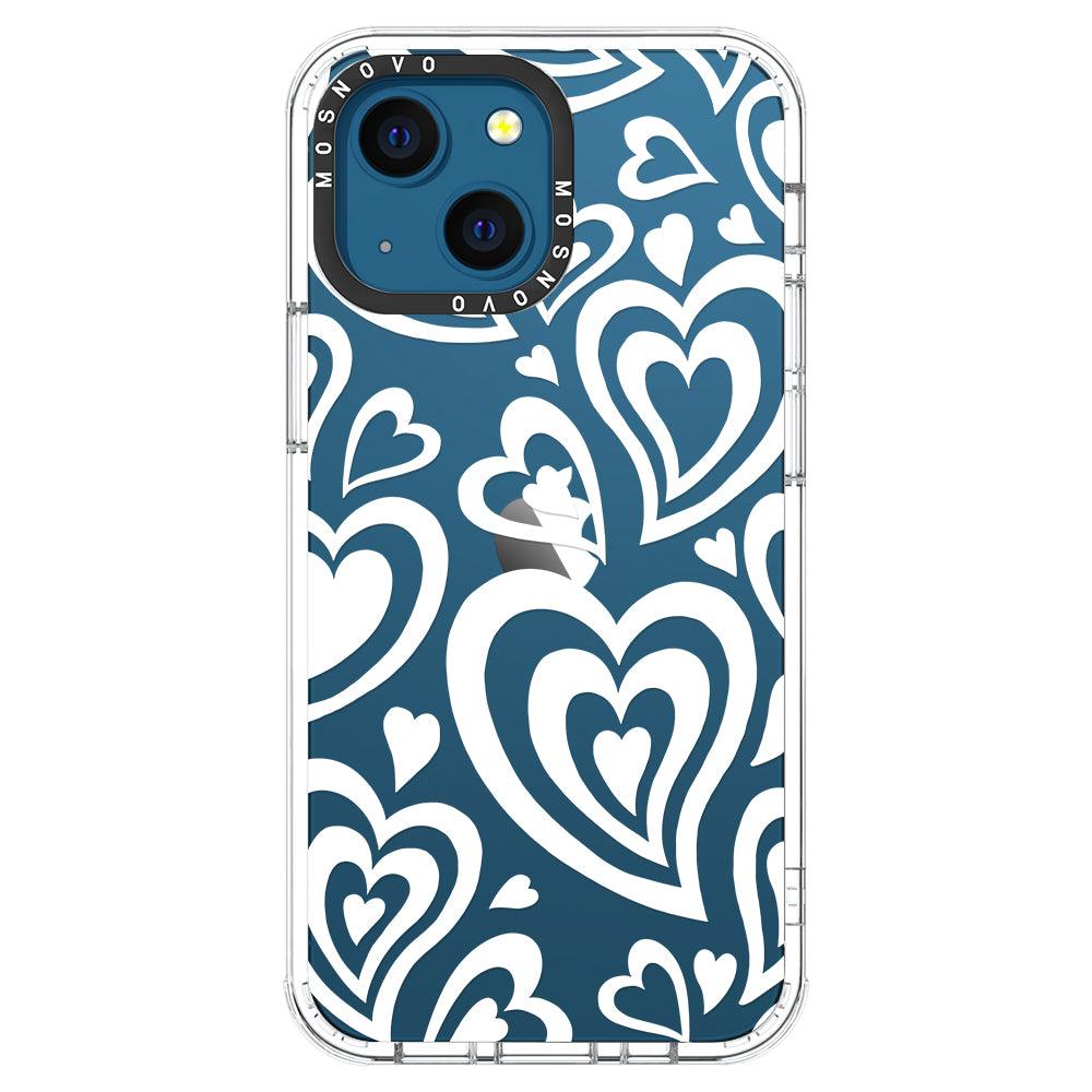 Twist Heart Phone Case - iPhone 13 Mini Case - MOSNOVO