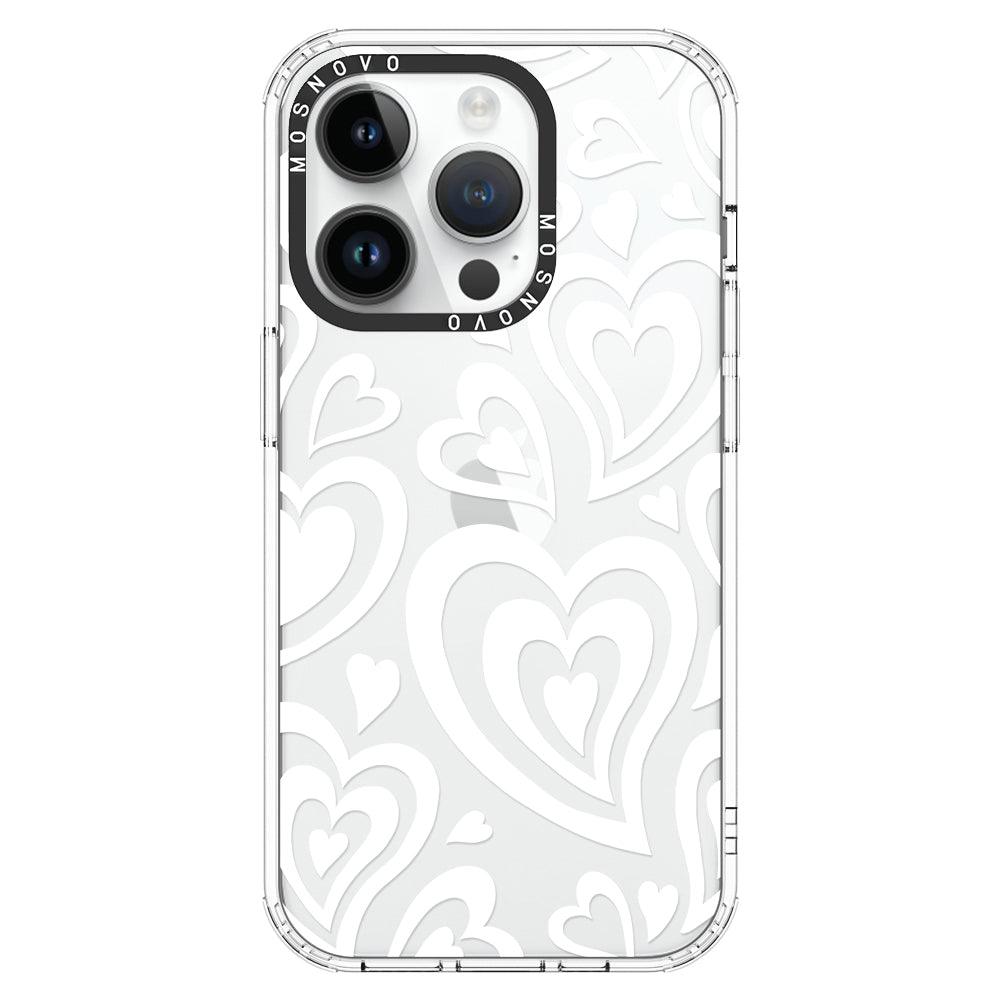 Twist Heart Phone Case - iPhone 14 Pro Case - MOSNOVO