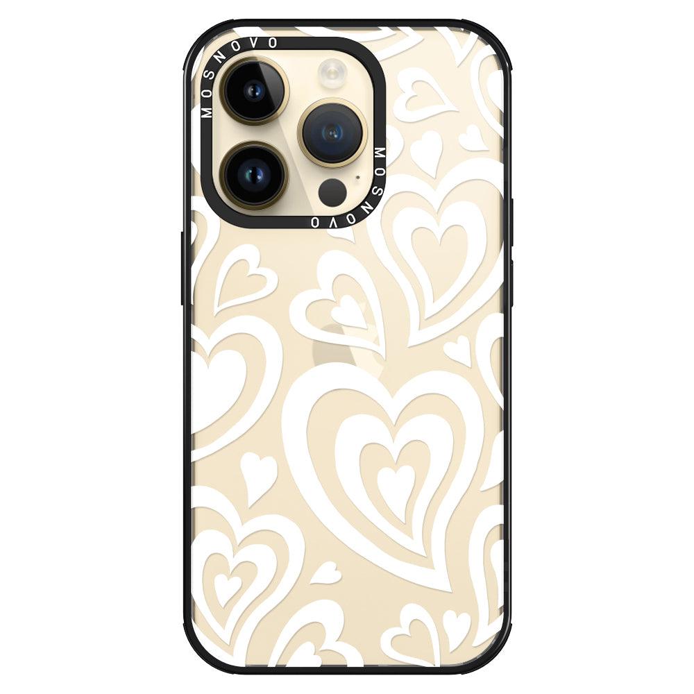Twist Heart Phone Case - iPhone 14 Pro Case - MOSNOVO